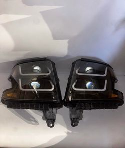 15-20 Chevy Tahoe/Suburban  16-19 Suburban 3500 HD LED DRL Projector Headlights