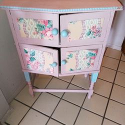 Vintage Sewing Machine Table Restored And Deco Styled