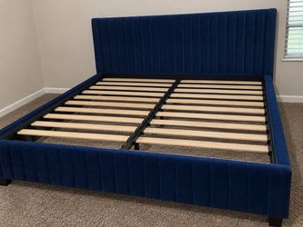 Bed king frame