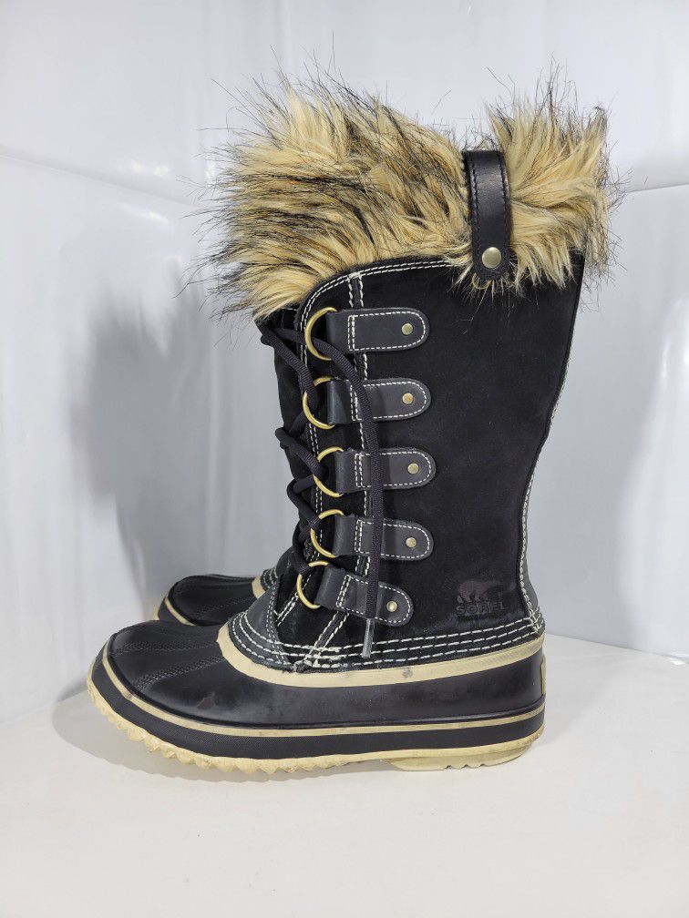 Women's 7 Sorel Joan Of Arctic Winter Boots NL1540-010 