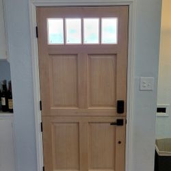 Unfinished Dutch Door