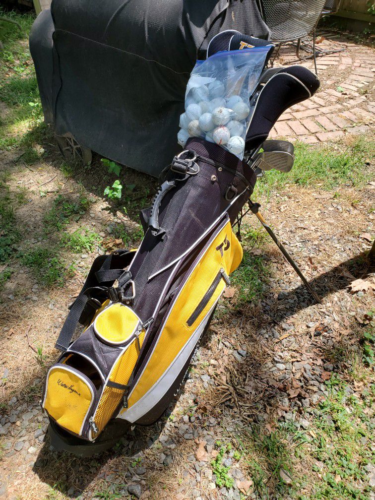 Taylor Made Golf Clubs With Bag
