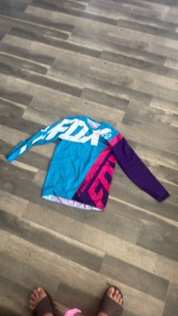 Fox racing creo jersey teal youth large