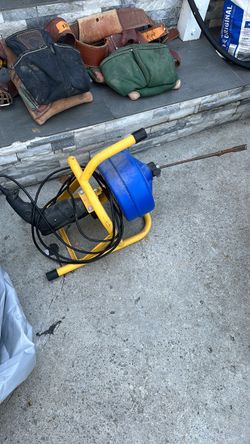 Electric Drain Snake Auger Machine