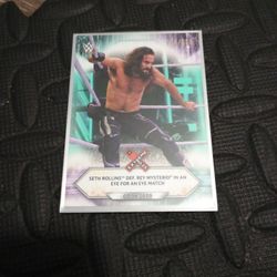 Seth Rollins WWE Number Card 143/299