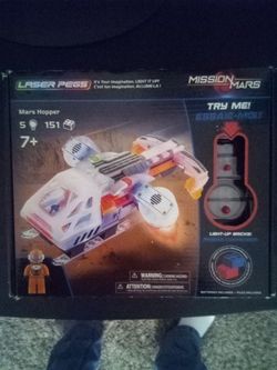 LASER PEGS MISSION MARS
