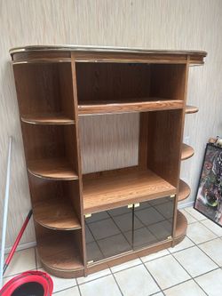 Entertainment Stand with Shelves
