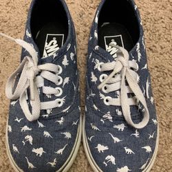 Girls vans top size 9