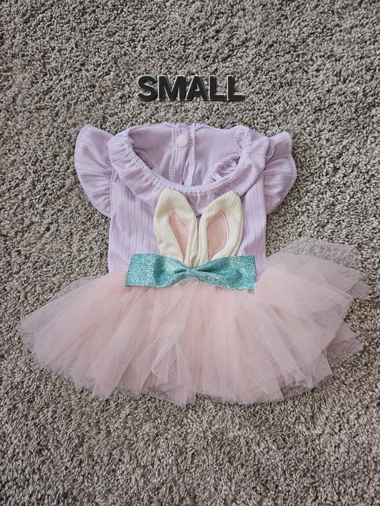 Dog Or Puppy Easter Dress New Small