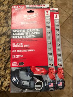 30 9/16 band saw blades 3pk