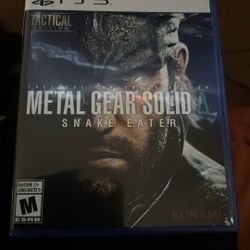 Metal Gear Solid Snake Eater 