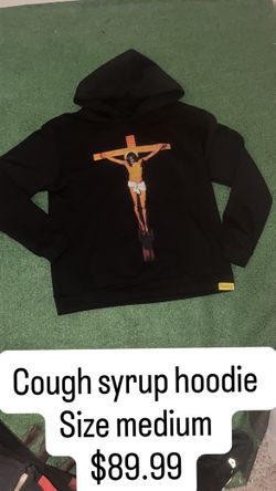 Cough Syrup Hoodie Lil Jeff Collab Size Medium Esells_turlock on instagram 
