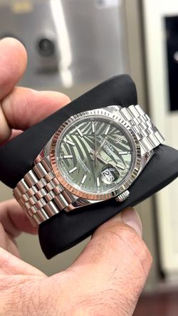 Rolex Datejust 36mm Palm Motif