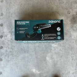 Mini Electric Chain Saw!!!