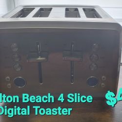Hamilton Beach 4-Slice Digital Toaster – Like New! 🔥