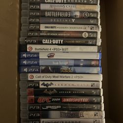 Video Games PS3 & PS4