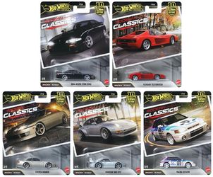Hot Wheels Premium Modern Classics Complete Set of 5