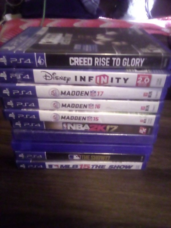 PS4 GAMES