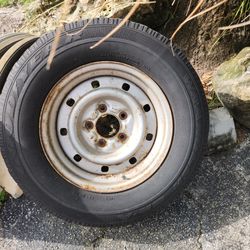 97-02 Ford Spare Rim And Tire