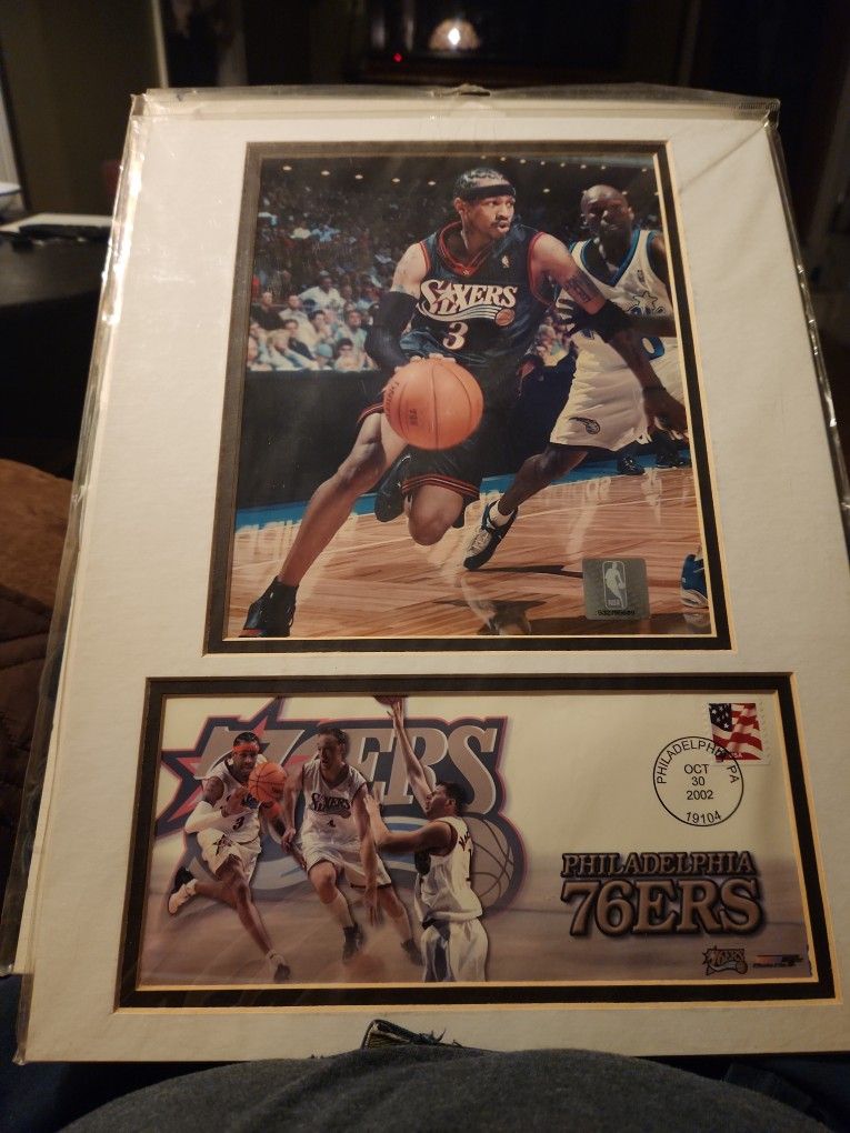 Allen Iverson/Sixers Postal Commemorative