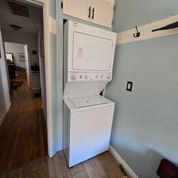 Kenmore stacked single unit washer dryer