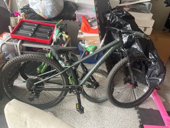Matte black Specialized bike