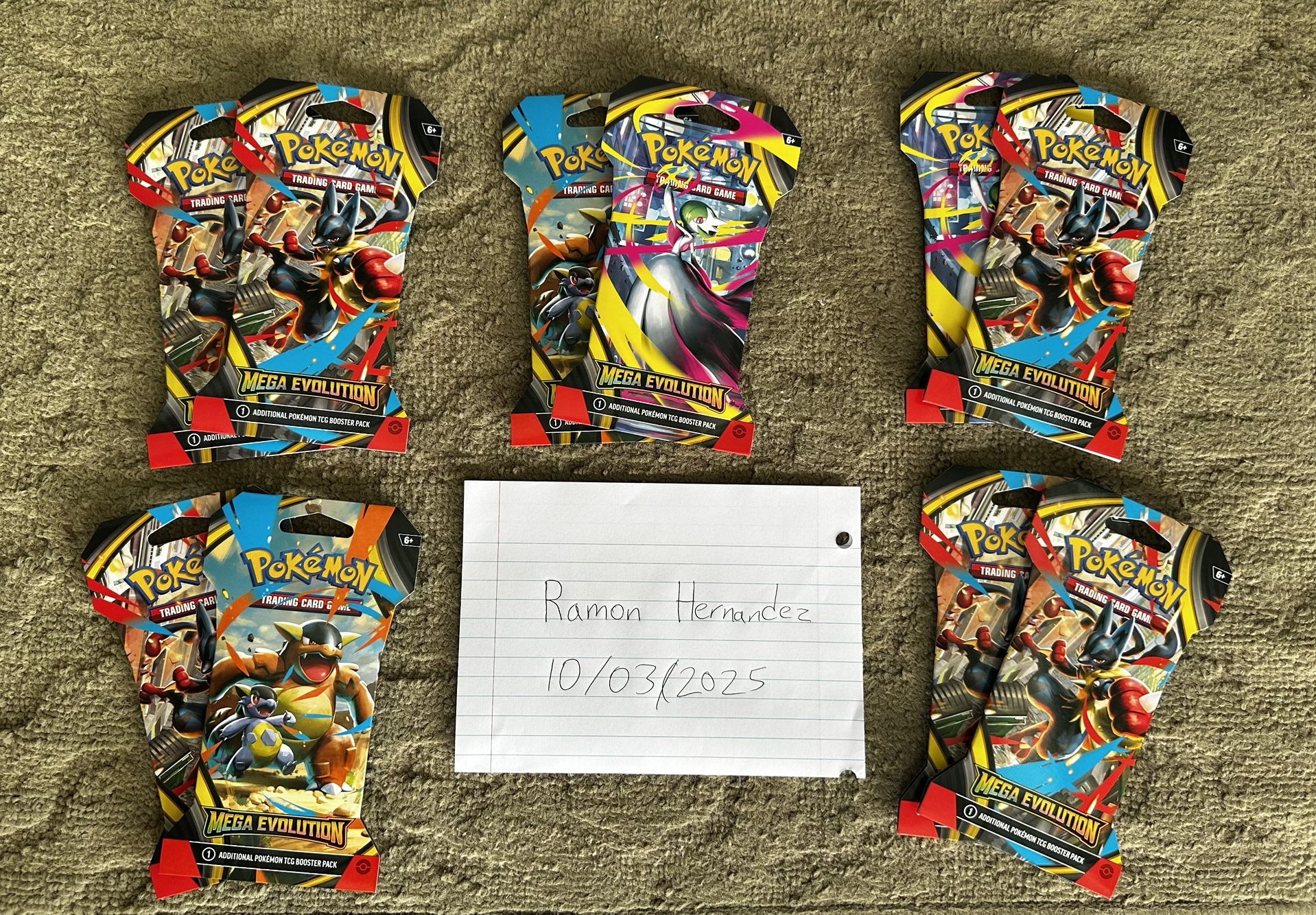 Pokemon Mega Evolution Packs