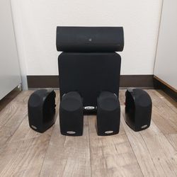 Polk Audio Complete 5.1 Surround Speaker Home Theater System 