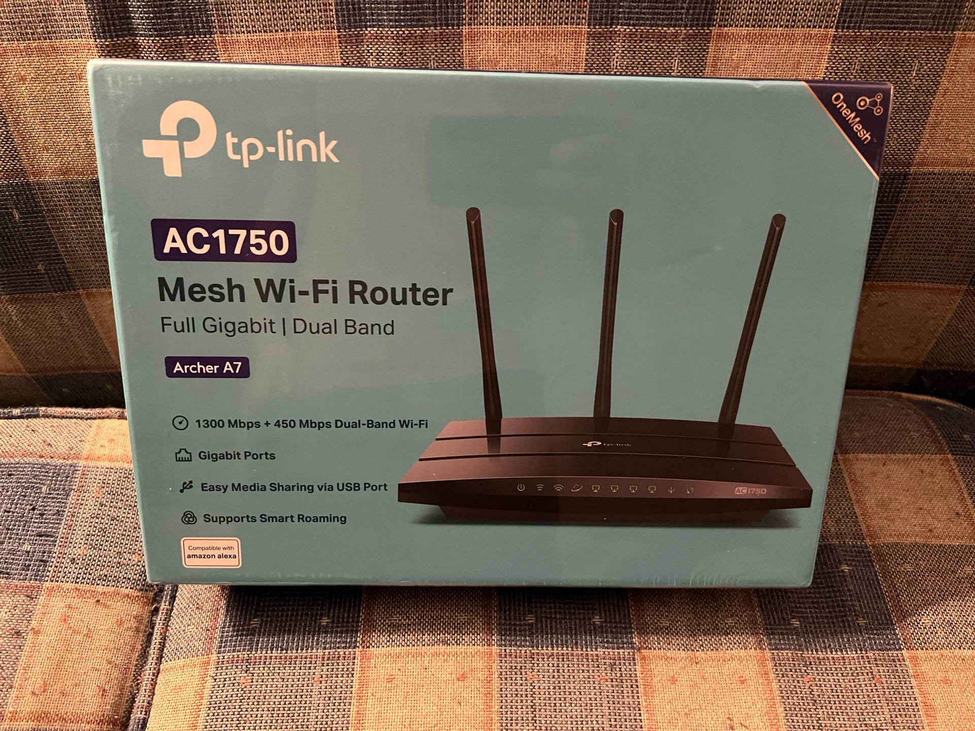 tp-link ac1750 archer a7 wifi router brand new sealed