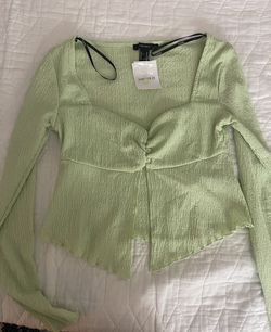 Forever 21 Green Shirt 