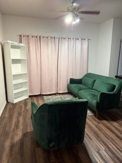 Emerald couch & chair