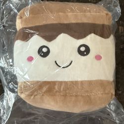 NIP S’mores Stuffed Pillow/Toy 