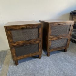 Night Stand Matching Set Of 2 Brand New