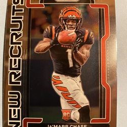 Ja’Marr Chase New Recruits Insert Rookie