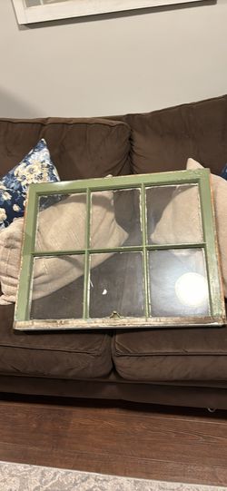 Green Antique Window