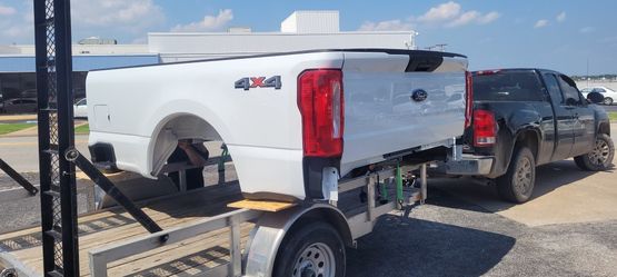 Ford Truck Bed, Taillights And Bumper 1650 Obo