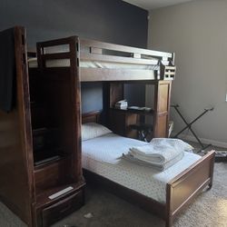 Bunk Bed with Dresser 