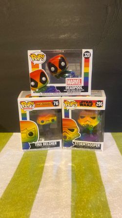 Funko Pop! Lot Pride Marvel Deadpool Star Wars Stormtrooper 