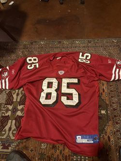 Reebok San Francisco 49ers Vernon Davis #85 Red NFL Jersey Size 48
