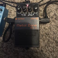 Metal Zone MT-2 Guitar Distortion Pedal