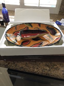 Chip & dip platter