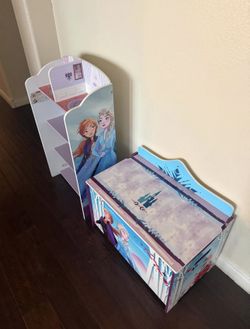 Frozen Toy Chest/ Bookshelf/dollhouse