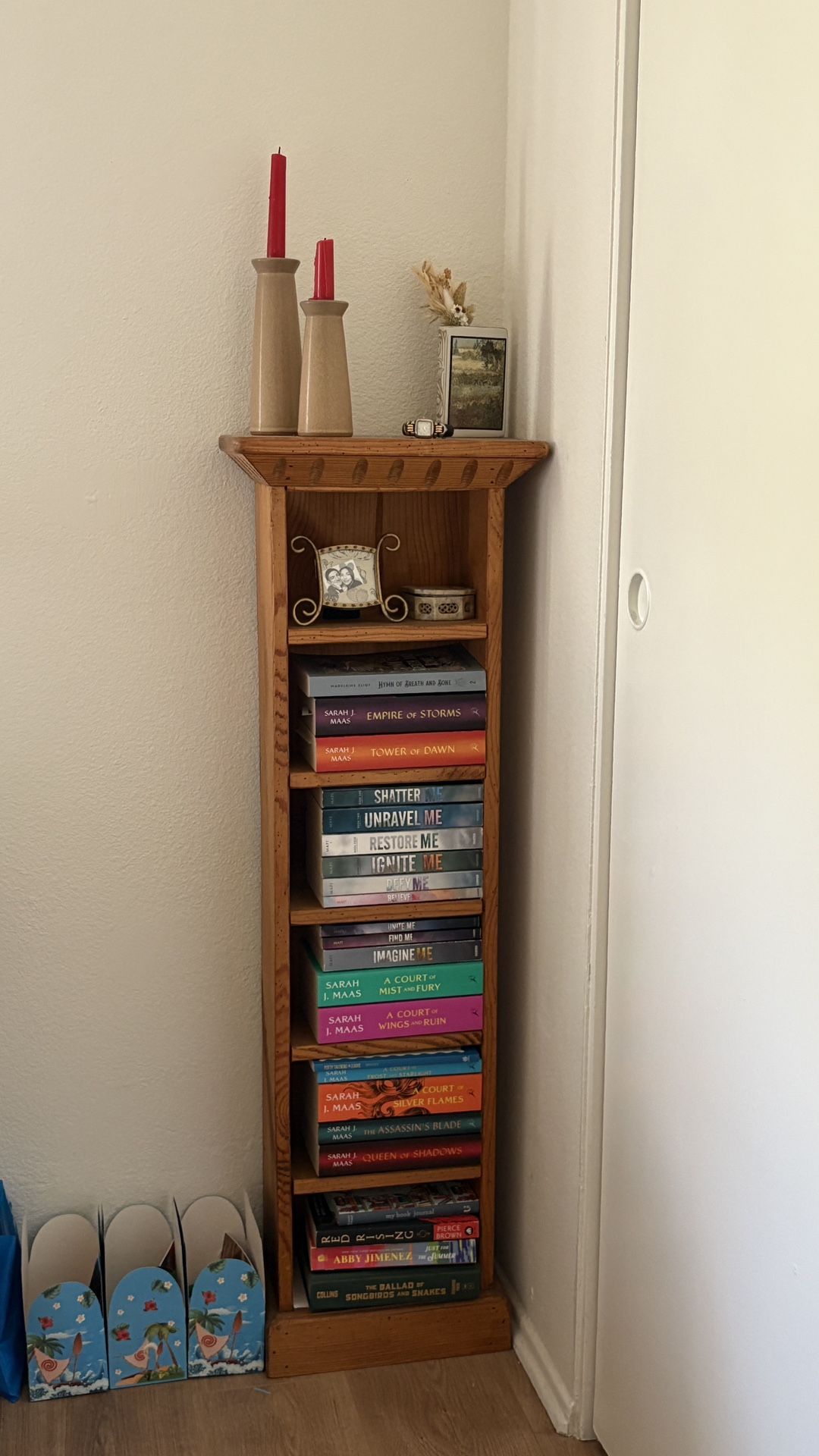 Wooden Bookshelf
