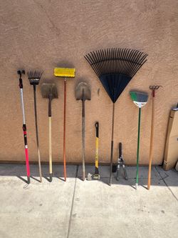 Garden tool $110 only selling together