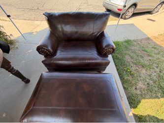 Love seat and ottoman