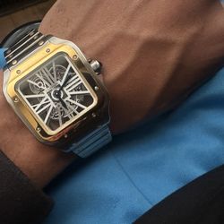 Cartier Santos Skeleton Watch