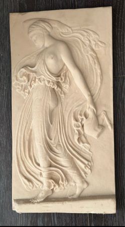 Vintage Late 20th Century Maenad Plaque