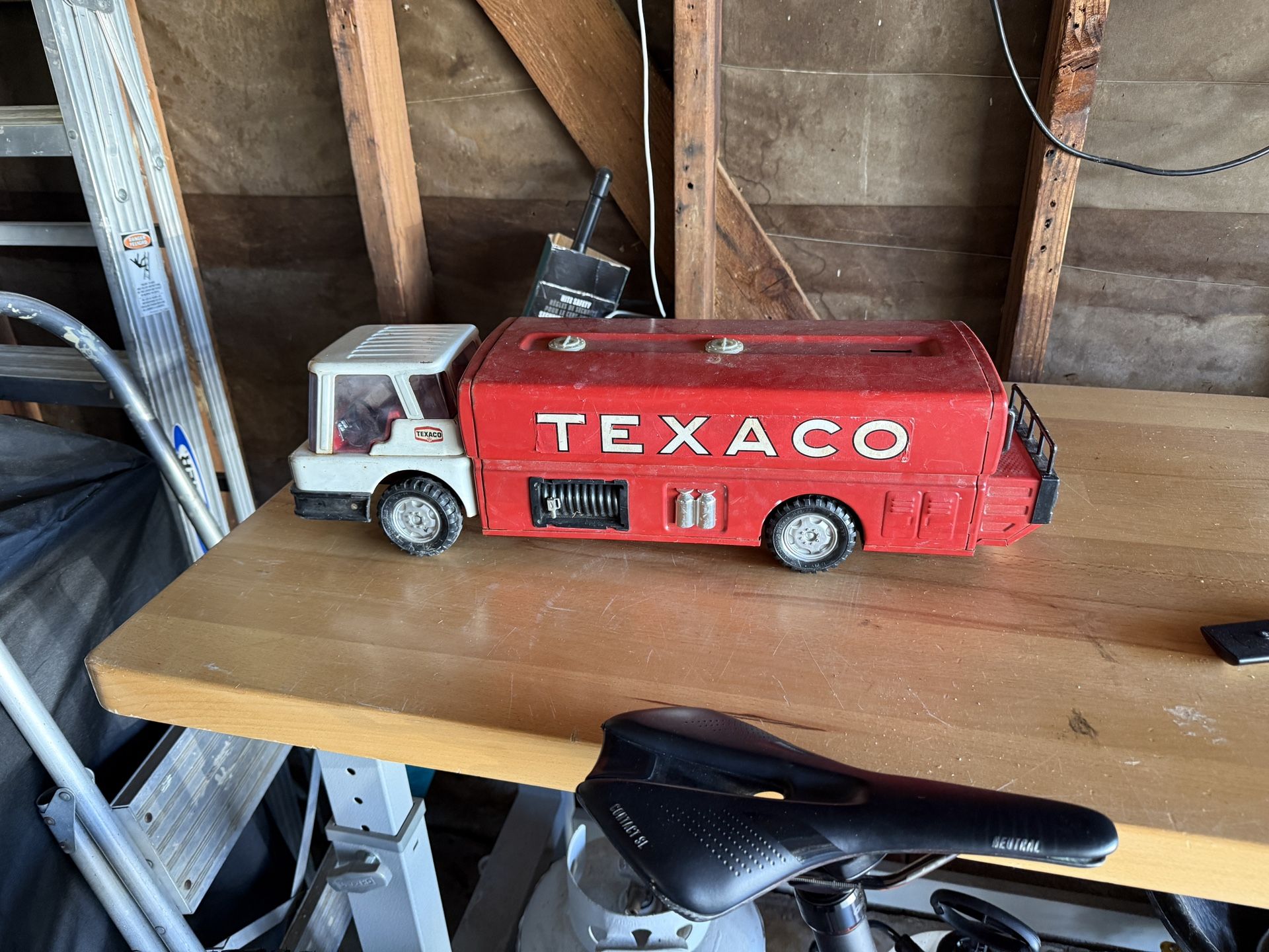 Vintage Texaco Metal Tanker Truck