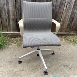 Herman Miller Side Chair It Has Some Scuffs And Rips On The Fabric 
