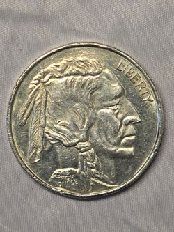 1 Troy Ounce .999 Fine Silver Buffalo Round